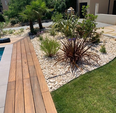 création jardin urbain et fils