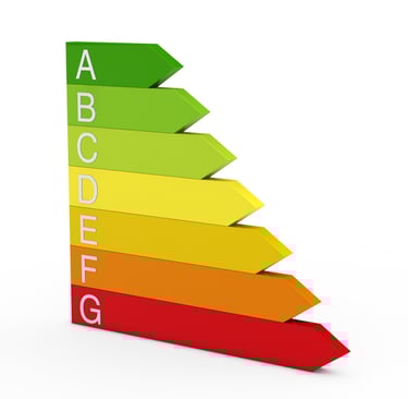 Image représentant le DPE, classement de performance énergétique, qui illustre un article .