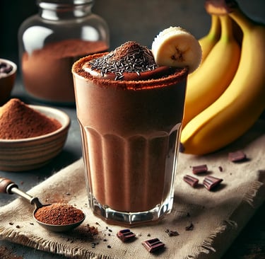 Frullato-post-allenamento-cioccolato-banana-png