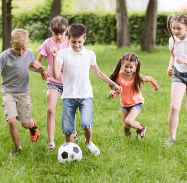 children playing