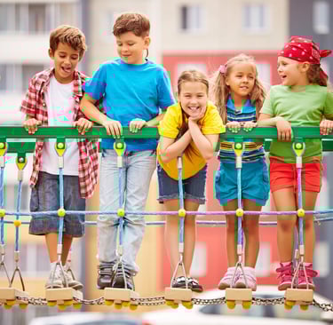 Children in park