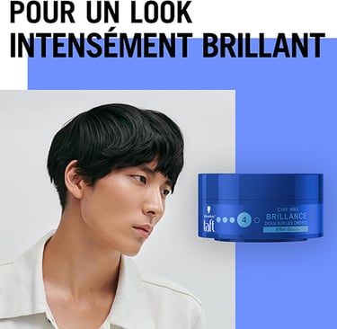 garçon de profil et pot de gel