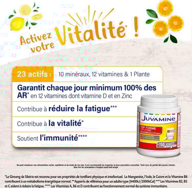 23 actifs :10 minéraux