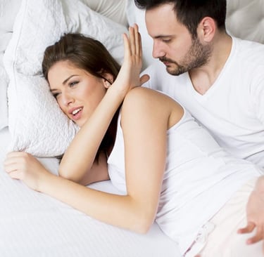 couple dans le lit