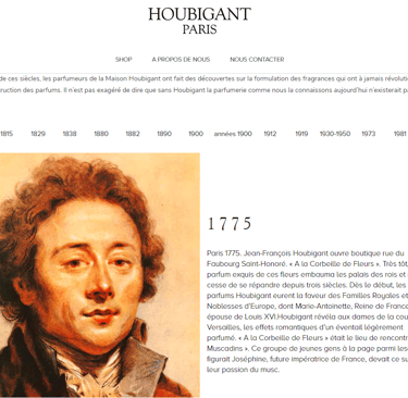 profil de houbigant