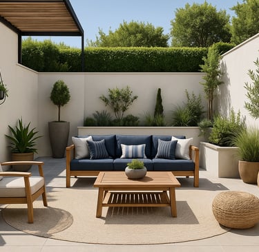 patio exterior moderno 