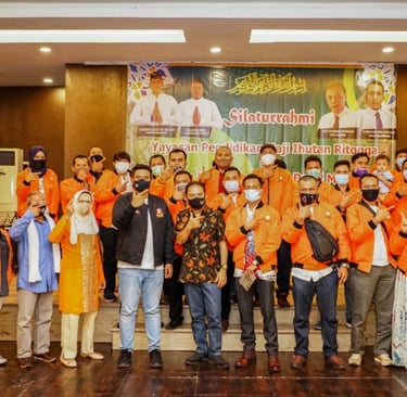 Calon Wali Kota Medan nomor urut 2, Bobby Nasution bersama Yayasan Pendidikan Haji Ihutan Ritonga da