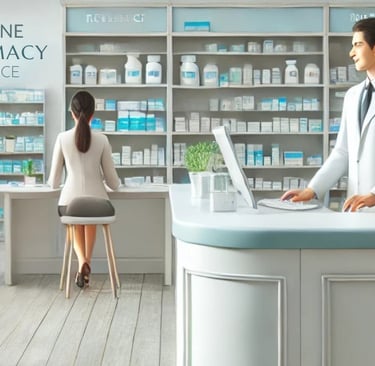 The online service providing at pharmacy.