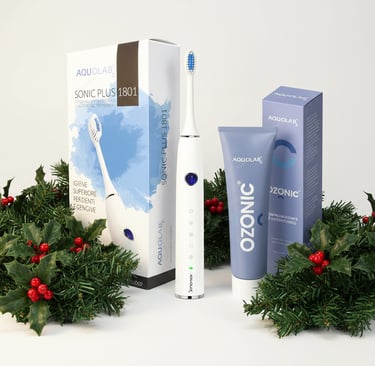 Brosse à dents Aquolab Sonique et Dentifrice Ozonic offert Noël 2025 hygiene-precision.com