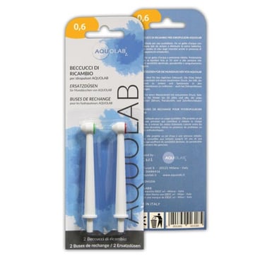Buses de rechange 0,6mm pour jet dentaire Aquolab Home