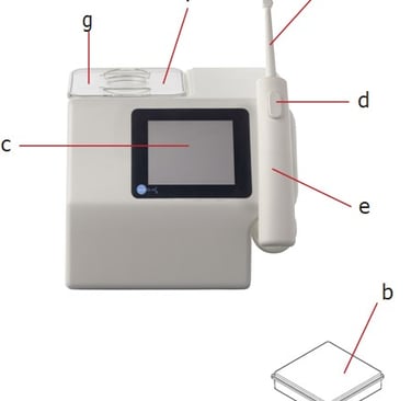Descriptif jet dentaire ozone Aquolab pro hygiene-precision