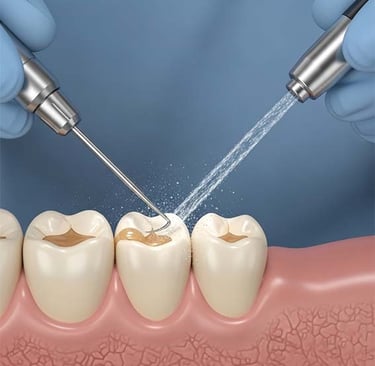 Détartrage et surfaçage dentaire hygiene-precision.com
