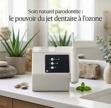 Soin naturel parodontite jet dentaire Aquolab
