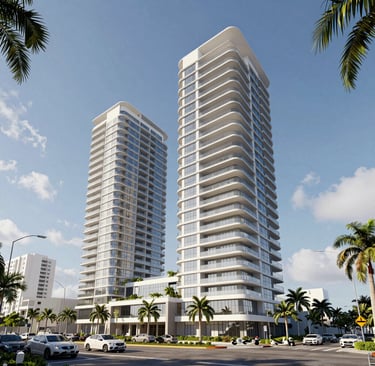 white concrete building