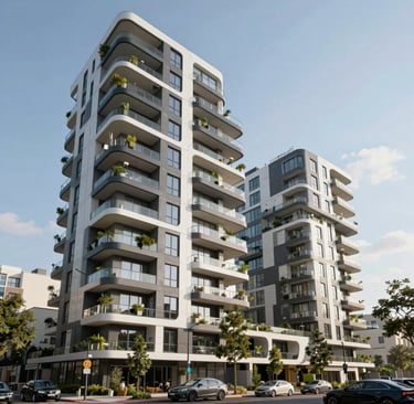 white concrete building