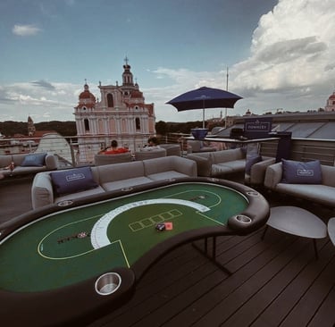 Pokerio stalo nuoma Vilniuje su pristatymu į jūsų norimą vietą