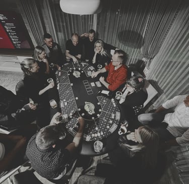 Privatus pokerio turnyras Jūsų Šventėje - vakarėlis su profesionaliu vedimu