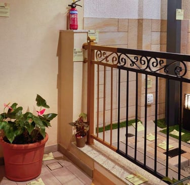 SOBHA Construction Quality-Balcony Finish – “Anti-skid tiles and granite coping, built for comfort.”