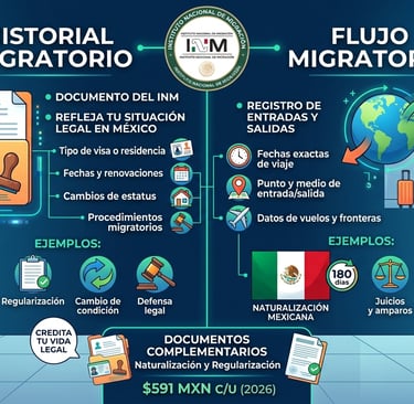 Historial Migratorio en Mexico