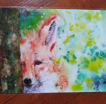 impression d'art, bijou aquarelle marque page magnet cartes cadeaux
