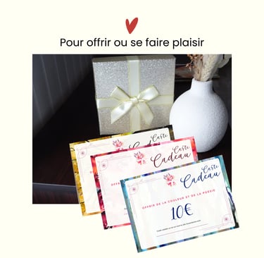 carte cadeau aquarelle orffrir