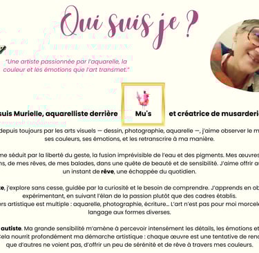 aquarelle Mu's présentation