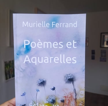 Recueil de poèmes, poésies, aquarelles