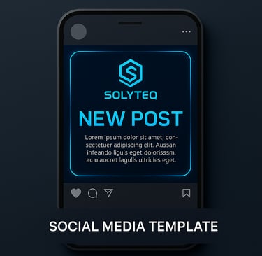 a cell phone screen showing a new social media post