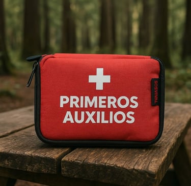 Botiquines y material de primeros auxilio spara actuar de inmediato ante c cualquier emergencia