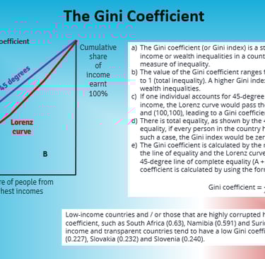 Gini Coefficient IB Economics