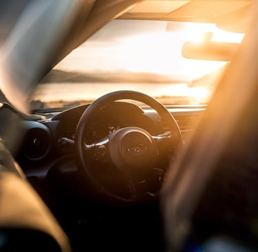 Subaru steering wheel