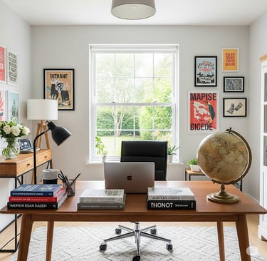 Home Office Produtivo: Montando um espaço de trabalho inspirador em casa