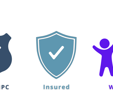 3 badges displayed, NSW National Police Check, Insured, and Working with Children Check