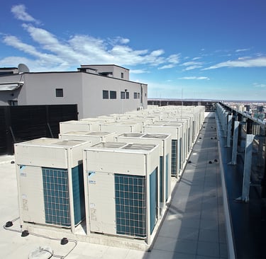 Instalação de sistema VRF