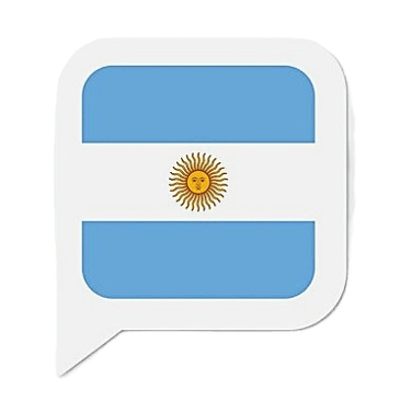 Argentina-flag-inside-speech-bubble