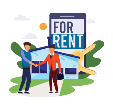 Persons-Exchanging-Keys-in-Front-of-House