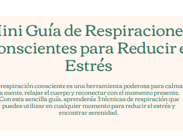 mini guía de respiraciones