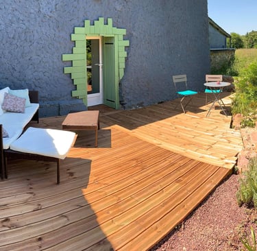 le jardin de la love room en ille et vilaine bretagne