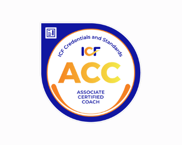 Credential badges, Coactive coaching, ICF ACC, Narrative Coach, 