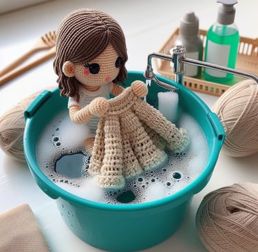 No lavar tu prenda directamente bajo el grifo, hacerlo siempre que sea posible dentro de un recipien