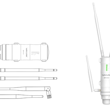 Wavlink AC1200 Omnidirectionnelle 360°