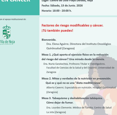 Dra. Lourdes Clemente voz clave de SALT en la Jornada de Prevención en Cáncer