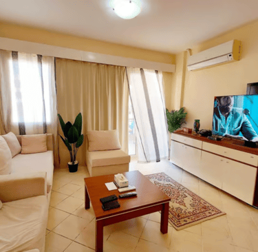 S033 - Fully furnished and equipped 2 BEDROOM apartment first floor with POOL VIEW @ EL MAR compound