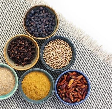 Ayurvedische specerijen bij Blue Lotus in Hoorn