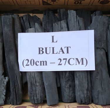 binchotan white charcoal L size for japanese restoran