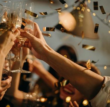 A ilusão de que o mundo é uma festa.