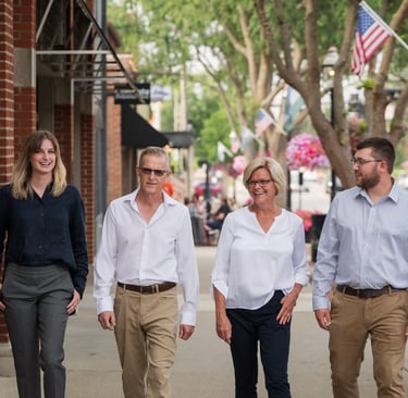 a group shot of the award winning ogle team in grove city ohio