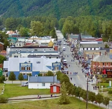 Downtown Skagway, Alaska 
