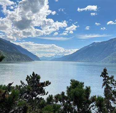 Taiya Inlet in Skagway 