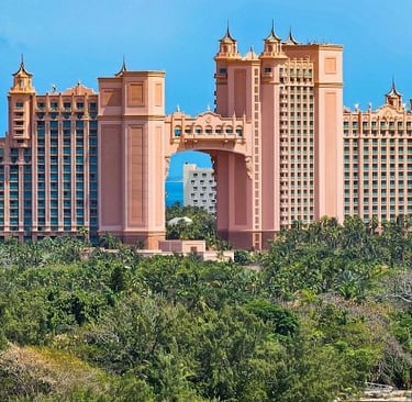 Enjoy Atlantis Water park, Casino, and Restaurants